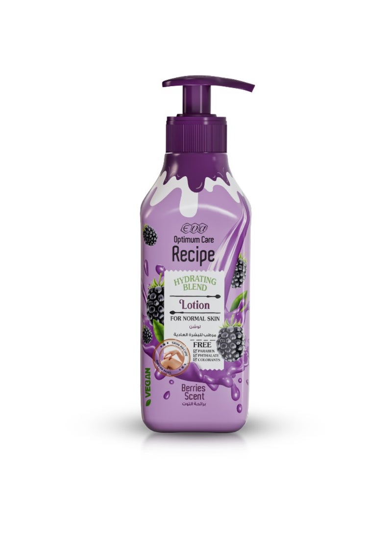 Eva لوشن مزيج الترطيب من وصفة العناية المثلى برائحة التوت - Image 1
