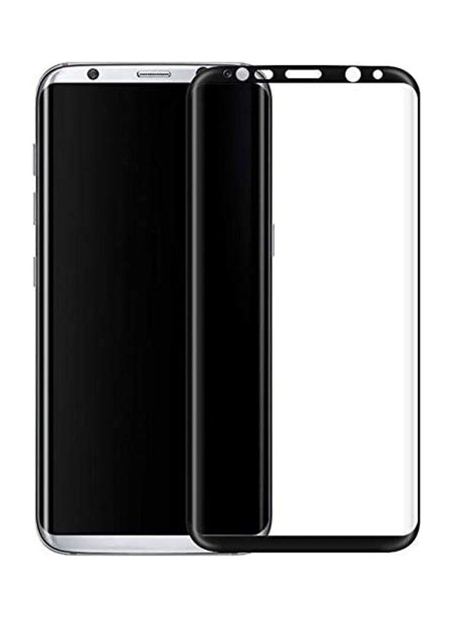 ICS Screen Protector For Samsung Galaxy S8 Clear/Black - Image 1