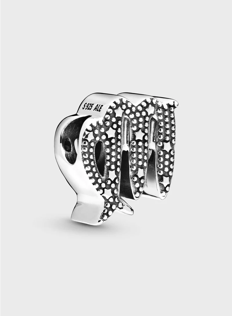 PANDORA Sparkling Virgo Zodiac Charm