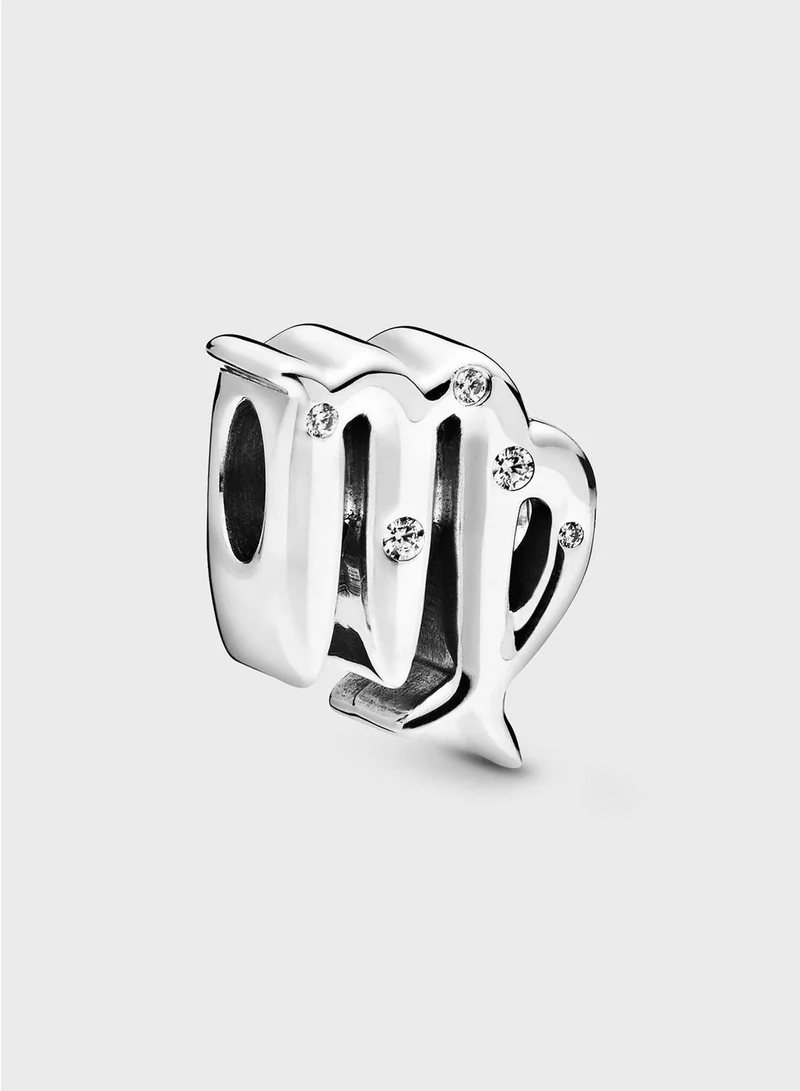 PANDORA Sparkling Virgo Zodiac Charm