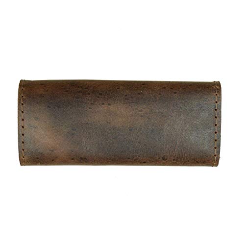 Hide & Drink, Handle Grip Replacement for Luggage Bags, Travel Accessories, Full Grain Leather, Handmade, Bourbon Brown - Image 3