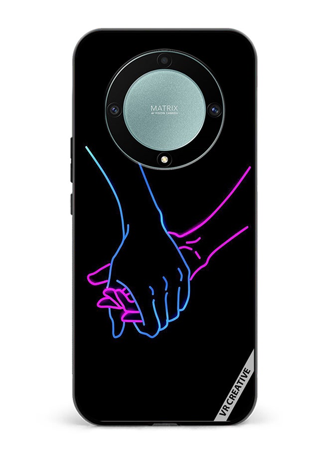 VR CREATIVE Protective Case Cover For Honor X9b Hands Design Multicolour - Image 1