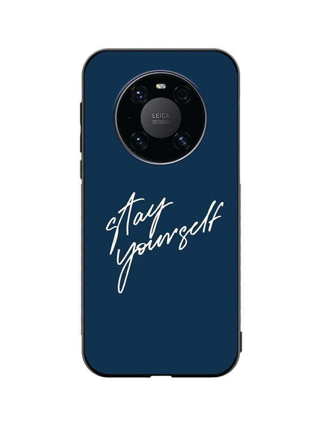 VR CREATIVE Protective Case Cover For Huawei Mate 40 Stay Yourself Design Multicolour - Image 1