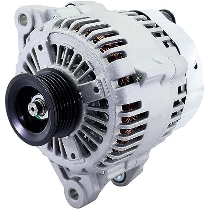 BDELI Alternator Replacement New For 2006-2012 Kia Hyundai 3.3 3.8L,06-11 Azera,06-10 Santa Fe Sonata, 07-10 Entourage Veracruz, 07-09 Kia Sorento, 06-09 Sedona, 10-11 Borrego, V6, 102211-3102 11191N - Image 1