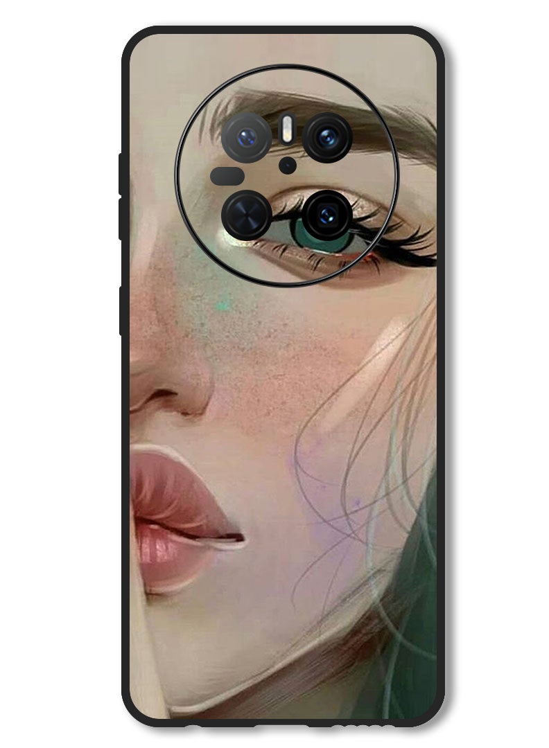 Theodor Case Compatible with Huawei Mate 70 Protection Shockproof Bumper Cover Shhh She Is Sad - Image 1