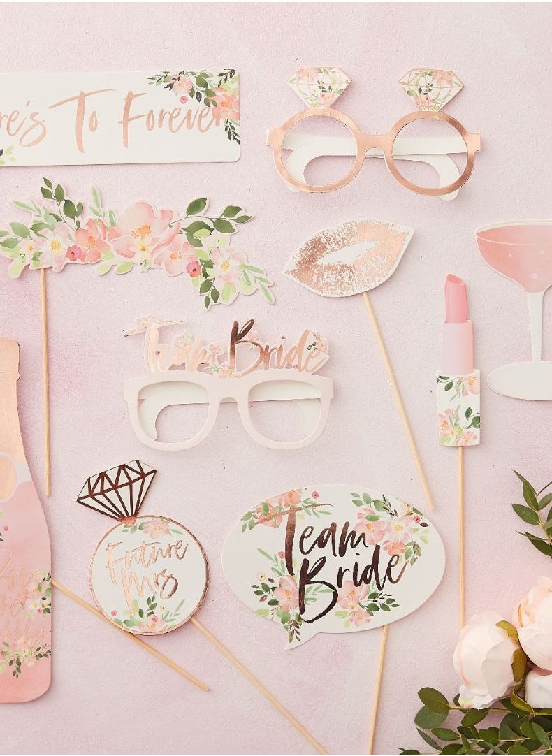 Ginger Ray - Team Bride Photo Booth Props - Image 1