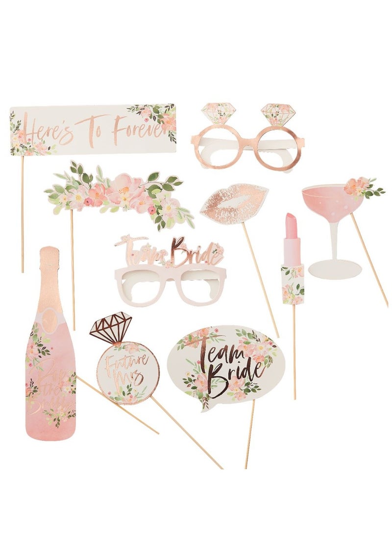 Ginger Ray - Team Bride Photo Booth Props - Image 1
