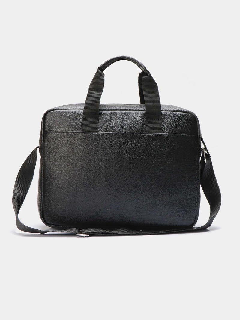 Cross Mens Black Rozano Style Shoulder Side Laptop bag - Image 4