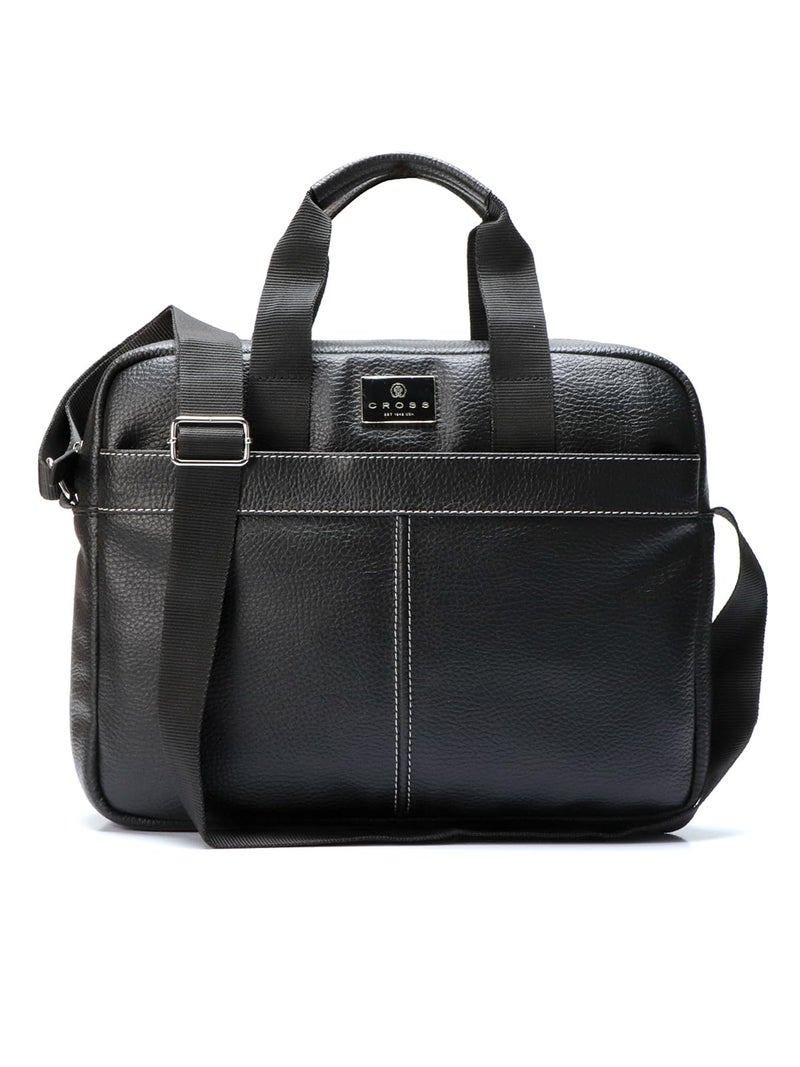 Cross Mens Black Rozano Style Shoulder Side Laptop bag - Image 1