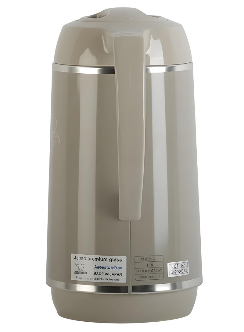 Zojirushi - Abu Fil Japanese Thermos - 1 Liters - Beige Color - Image 4