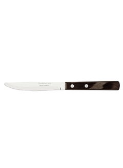 Since 1911,Made in Brazil- Polywood 4 Inches Table Knife with Stainless Steel Blade and Brown Dishwasher Safe Treated Handle