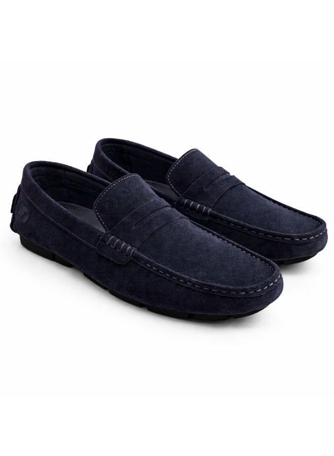 Men's genuine leather suede loafer shoes – style and comfort all day long - Image 2