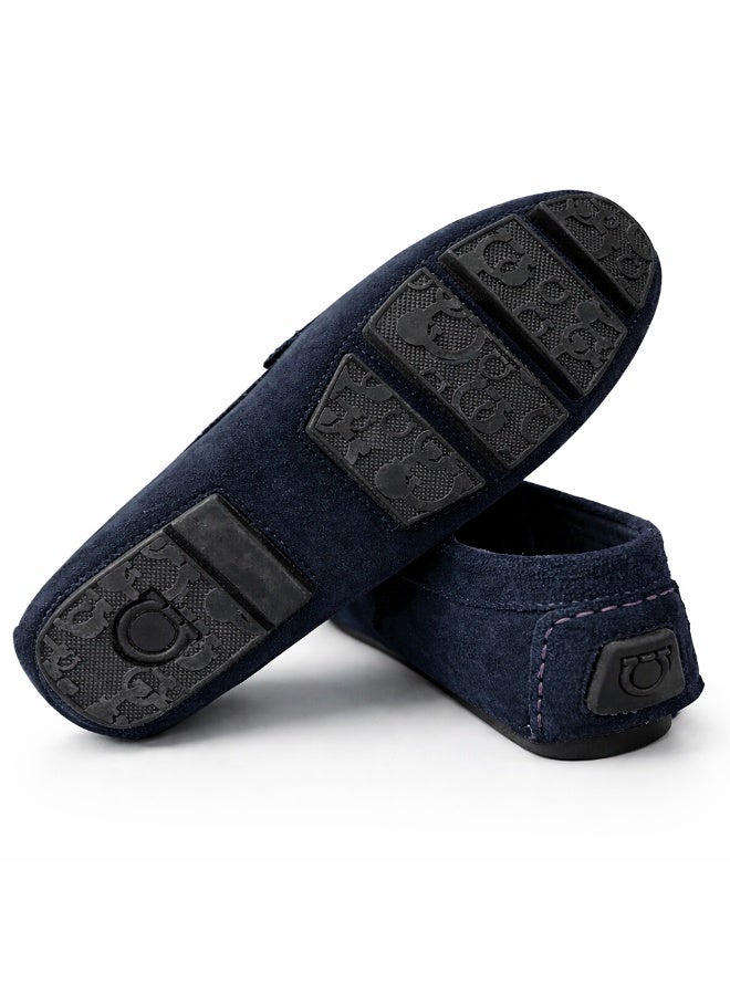 Men's genuine leather suede loafer shoes – style and comfort all day long - Image 5