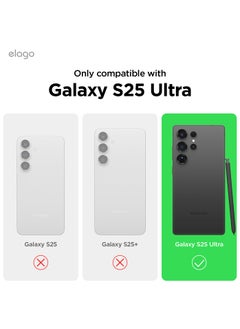 Elago Hybrid for Samsung Galaxy S25 Ultra Case Cover Precise Camera Cutouts, Sleek and Light Design, Protective, PC/TPU Hybrid Technology, Shockproof Bumper - Transparent  - Image 2