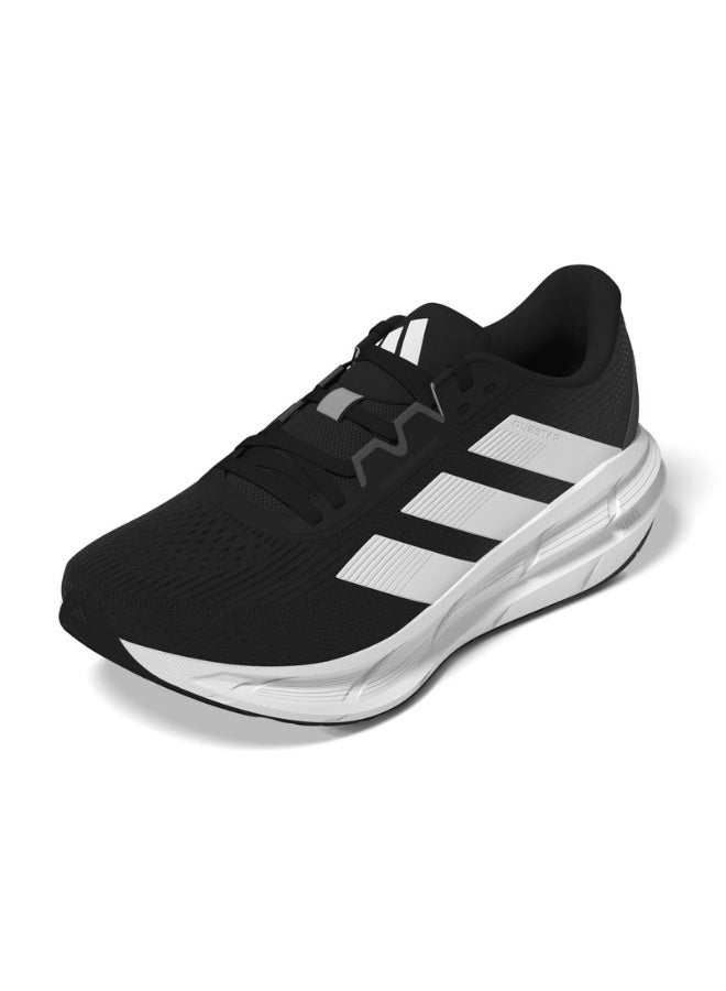 Adidas Questar 3 W Black Running Shoes For Women 3.5  - Image 1