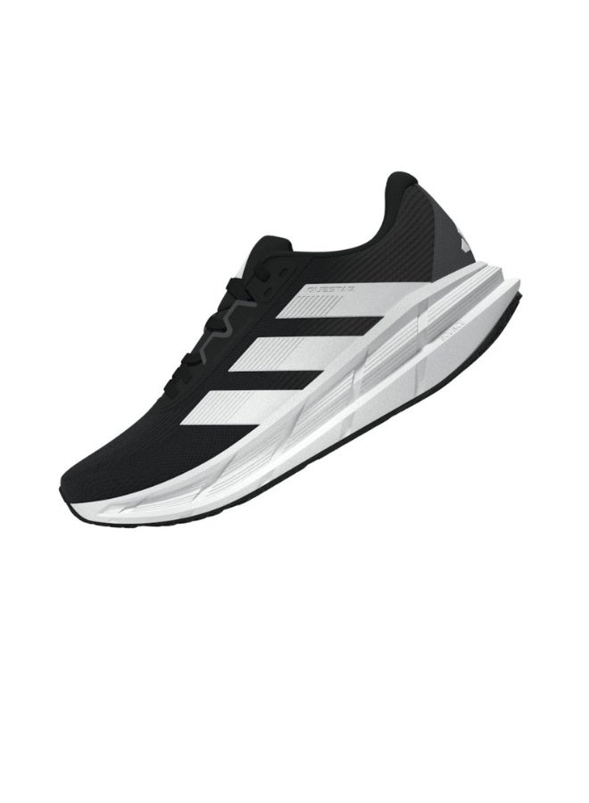 Adidas Questar 3 W Black Running Shoes For Women 3.5  - Image 2