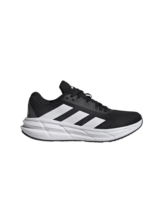 adidas كويستار 3 دبليو حذاء جري نسائي أسود مقاس 3.5