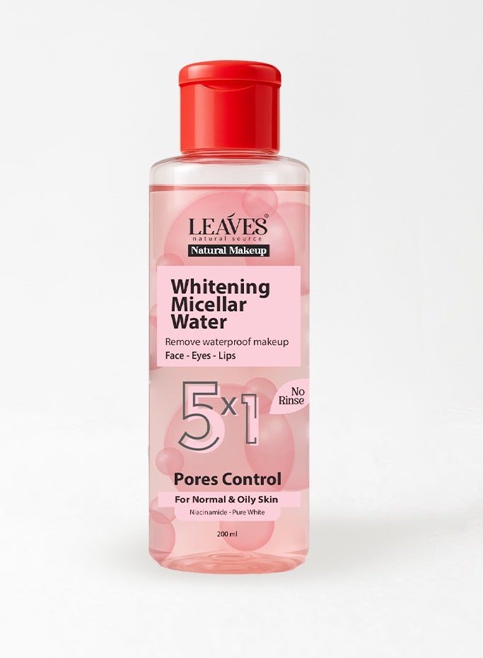 لييفز ليفز مايسلار ووتر  للتفتيح و مزيل طبيعي للمكياج للبشرة الدهنية  200ml - Image 1