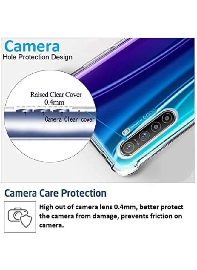 Shockproof Transparent Case Compatible with Oppo Realme XT - X2