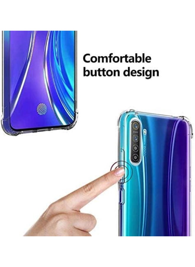 Shockproof Transparent Case Compatible with Oppo Realme XT - X2