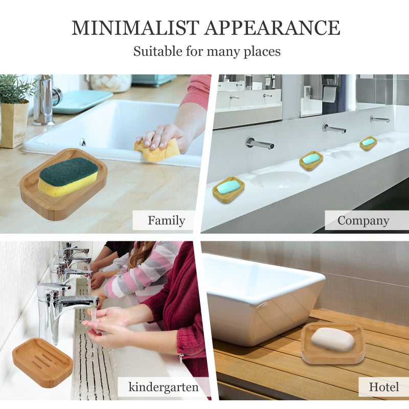 Single Layer Soap Dish Holder with Drainage for Shower Bathroom Home Use - Image 4