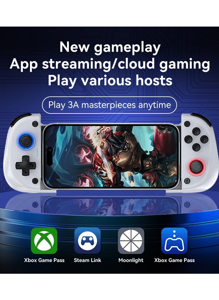 MingPin X3 Wireless Telescopic Game Controller with Cooling Fan – Hall Joystick & Trigger, Dual Vibration, Bluetooth 5.2, Compatible with PC, Switch, Android, iOS  - Image 2