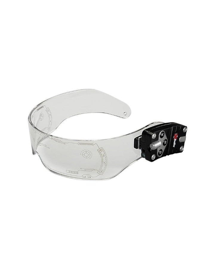 SpyX Night Ops Glasses  HiTech Spy Toy Gadget for Spy Kids Night Mission Dual LED Lights White Spotlight  3Color Silent Signal Lights Mission Graphics Etched Into Surface - Image 4