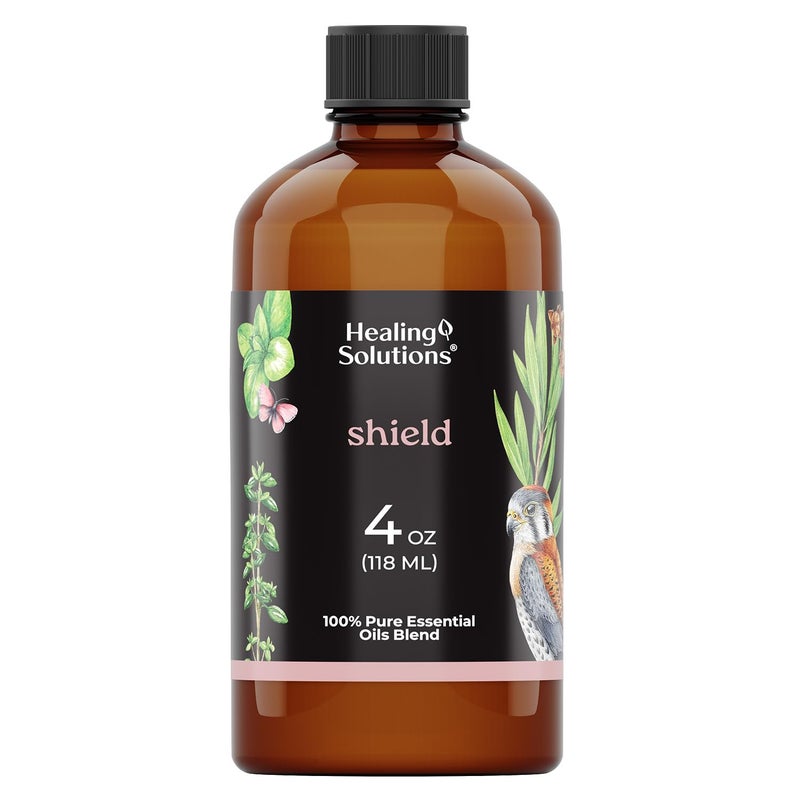 Healing Solutions Shield Blend Essential Oil - 4 Fluid Ounces - Image 1