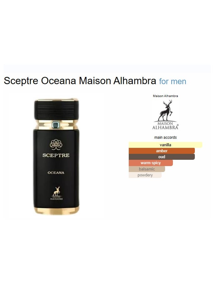 MAISON ALHAMBRA Sceptre Oceana EDP For Men 100ml - Image 2