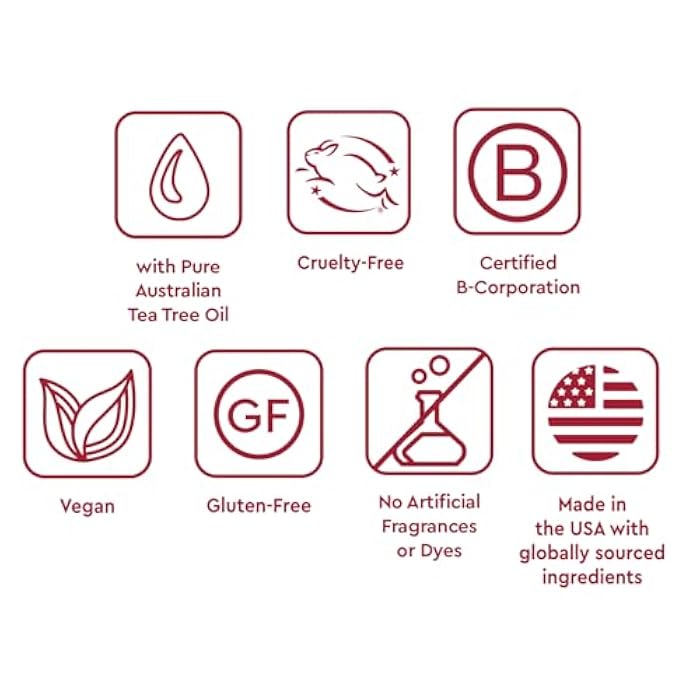 Desert Essence Thoroughly Clean Face Wash with Tea Tree Oil, Castile Soap and Coconut Oil - Organic Facial Cleanser for Sensitive and Oily Skin, Vegan & Cruelty-Free, 32 fl oz - Image 3