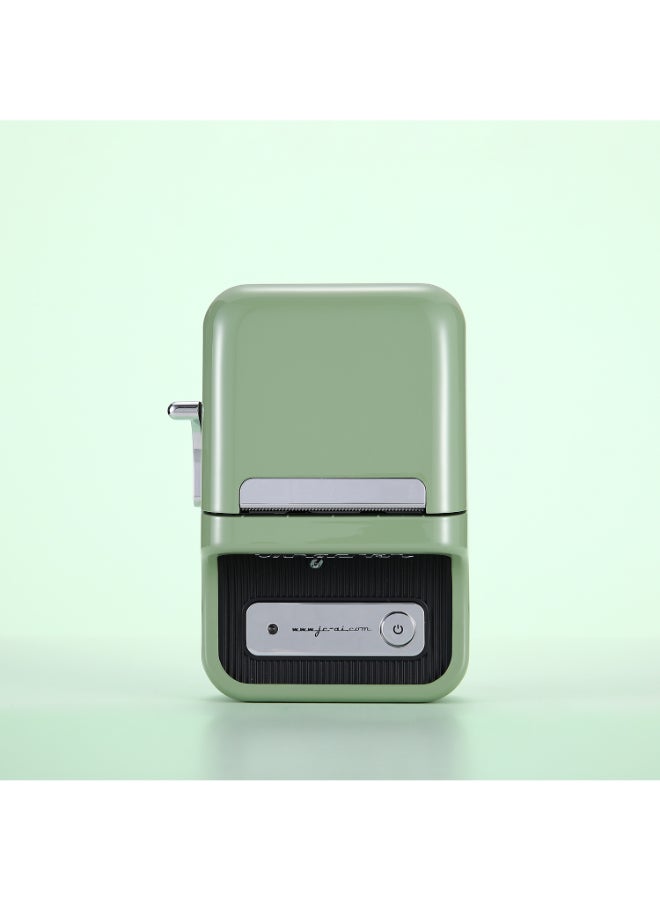 Portable Wireless BT Thermal Label Printer With RFID Recognition Avocado Green - Image 2