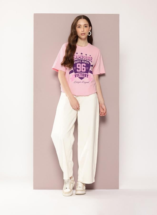 Dillinger Women Oversized Crew Neck T-Shirt - Image 5