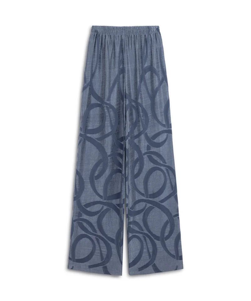 Ipekyol  Printed Cupro Trousers for Women | Best Price UAE