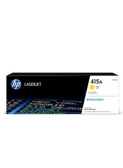 HP Toner HP Original 415A Toner Cartridge W2031A yellow work with  HP Color LaserJet Pro M454, M479 Printers  - Image 1