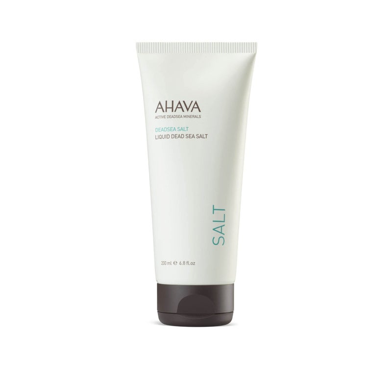 AHAVA Liquid Dead Sea Salt Gel - In-Shower SPA Treatment Gel to Reclaim Moisture & Natural Barrier, Supports Skin's Rejuvenation with Exclusive Osmoter & Antioxidant Grapefruit Oil, 6.8 Fl.Oz - Image 1