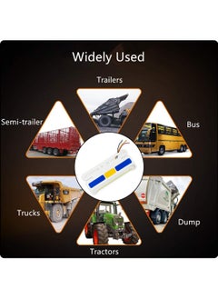 Beauenty Blue  Yellow LED Marker Light BL 10712 - Universal Vehicle Light, Dual-Color Vehicle Light, Durable Signal Lamp  - Image 3