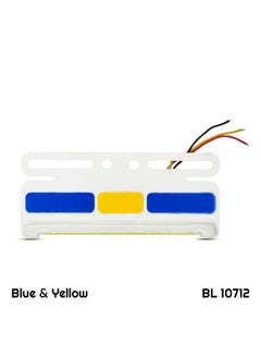 Beauenty Blue  Yellow LED Marker Light BL 10712 - Universal Vehicle Light, Dual-Color Vehicle Light, Durable Signal Lamp  - Image 1
