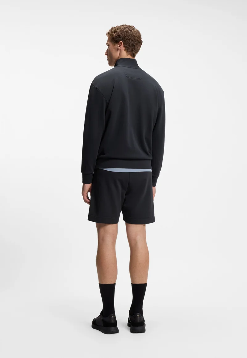 BOSS Relaxed-fit sweatshirt in premium French Terry