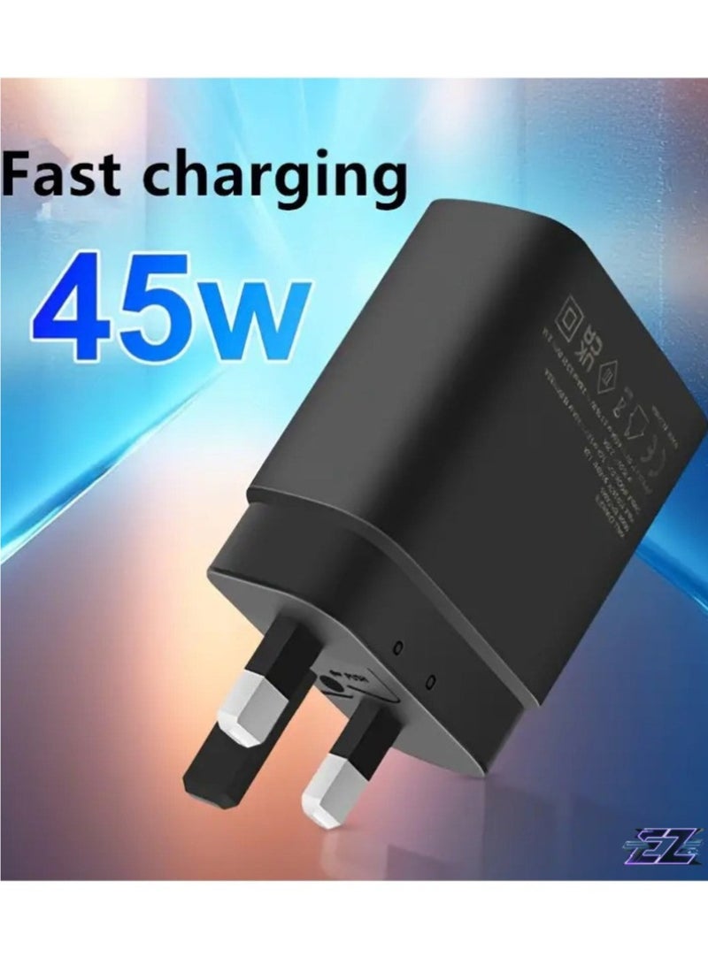 ELTRAZONE "45W USB-C Super Fast Charger: PD GaN Power Adapter for Samsung Devices" - Image 1