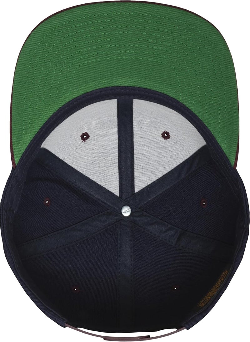 FLEXFIT Men's Kappe Classic Snapback 2-tone Baseball Cap (pack of 1) - Image 4