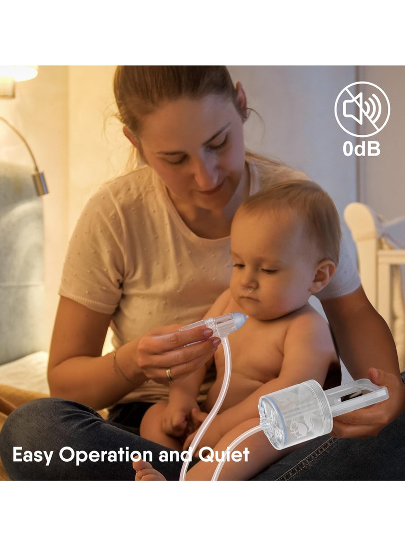 SOLARAE Nasal Aspirator for Baby, for All Ages Efficient & Hygienic Nose Sucker for Baby, Child, Toddler, BPA Free - Image 4