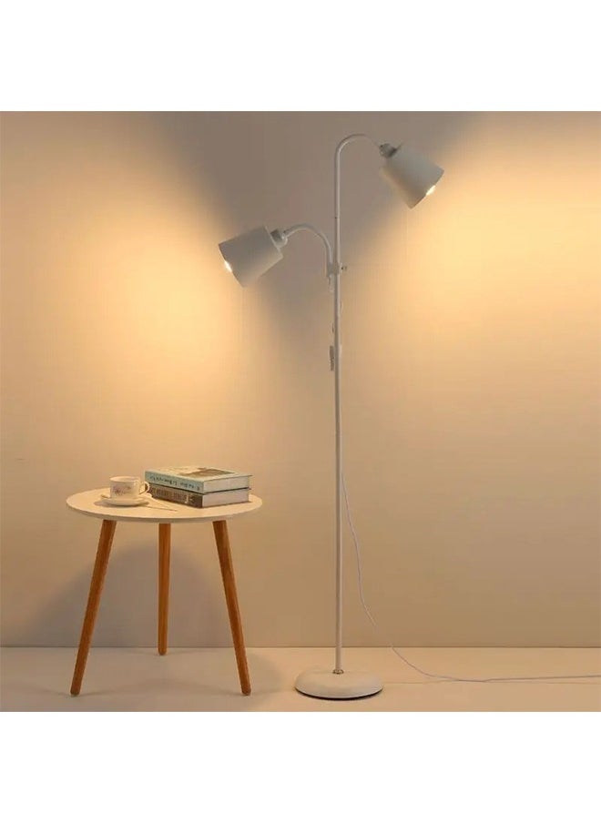 Joshberg Floor Lamp,12W Dual Lights with Three Color Settings for Living Room Bedroom Office Reading Office Piano,USB Charge,Touch Control  - Image 1