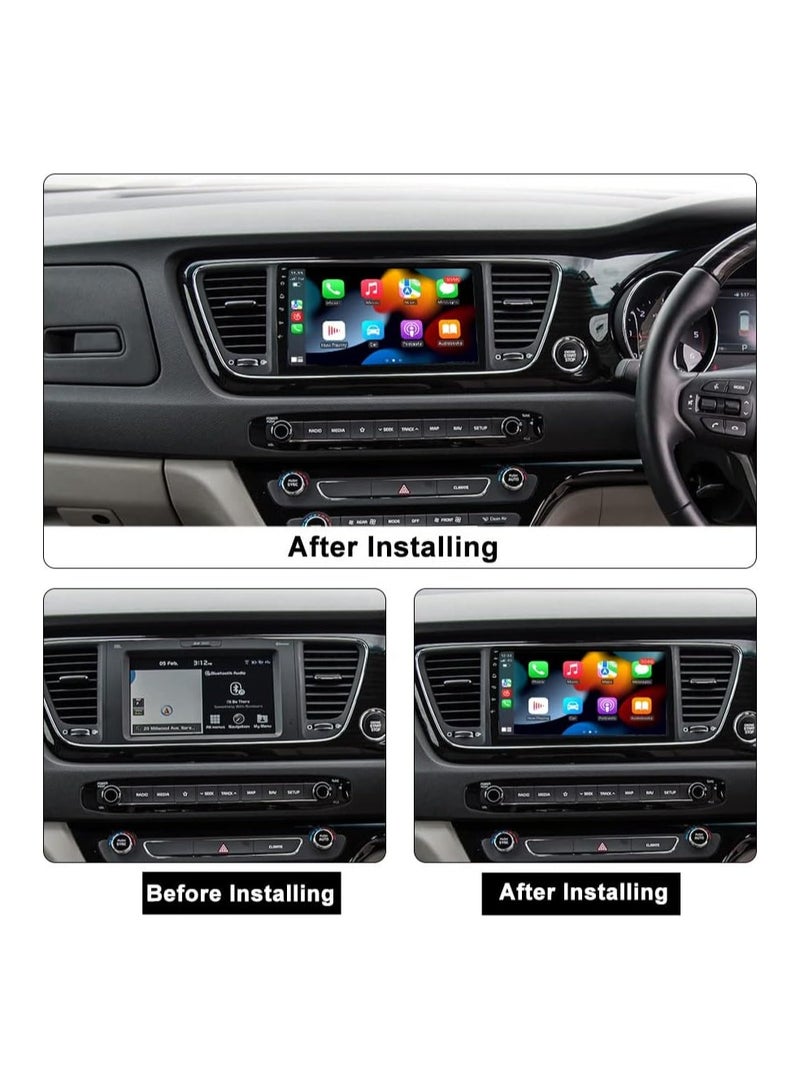 SHEZA STAR Android Car Stereo for Kia Carnival 3 YP 2014 To 2021 6GB RAM 128GB ROM 9 Inch Support SIM Card, Apple Carplay, MirrorLink WiFi BT, IPS Touch Screen with AHD Camera Included - Image 3