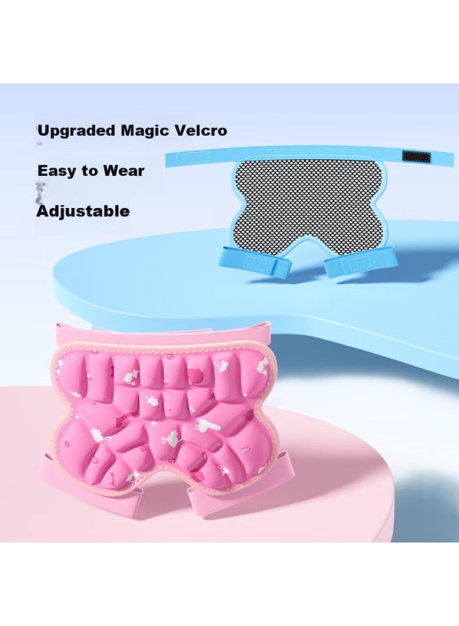 JD.com Kids Protective Pants For Roller Skating Skateboarding Skiing Ice Skating Outdoor Sports Hip Pad Deep Blue - Image 5