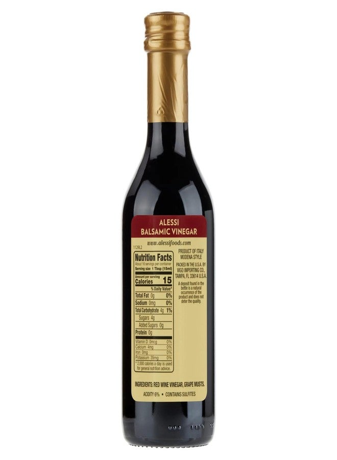 Create and Bundle Alessi Balsamic Autentico from Italy, Premium Aceto, Stile Modena, Ideal on Caprese Salad, Fruits, Cheeses, Meats, Marinades 250 mL 8.5 Fl Oz (Pack of 1) + CreateAndBundle Sticker - Image 3