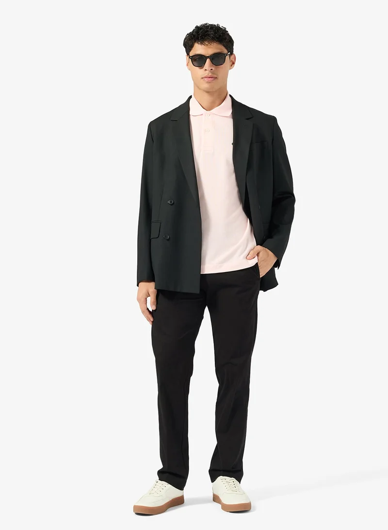 لاكوست قميص بولو بيكوا الأصلي بقصة كلاسيكية