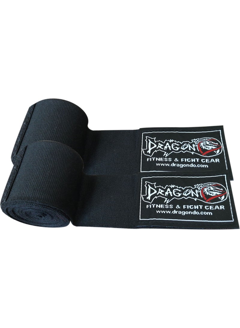 Dragon Boxing Bandage Elastic Bandage (Pair) and Mouthguard Set of 2  - Image 4