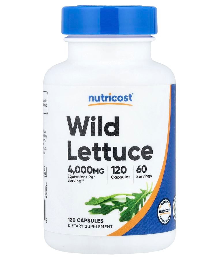 Wild Lettuce 120 Capsules (80 mg per Capsule)