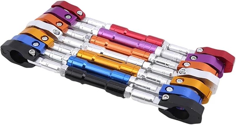 Universal 22mm Motorcycle Balance Handlebar Grips Strengthen Steering Wheel Purple - Image 4