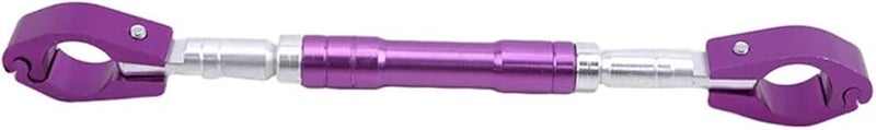 Universal 22mm Motorcycle Balance Handlebar Grips Strengthen Steering Wheel Purple - Image 1